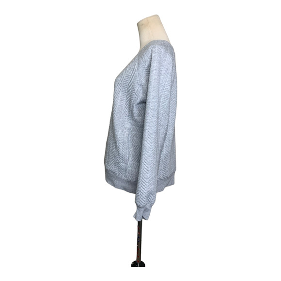 Prana Gray Sweatshirt - Picture 4 of 10